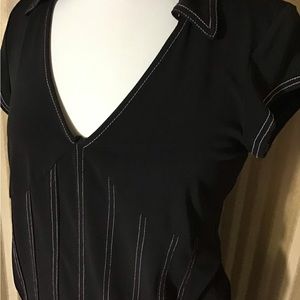 Anne Klein Jersey Knit Top & Skirt Set